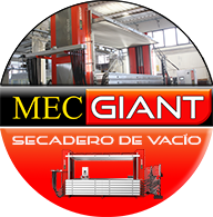 Secadero de vacío para cuero Mec Giant